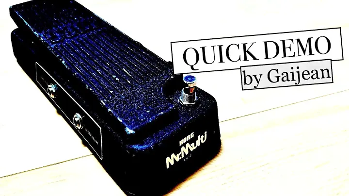 1970s Korg FK-2 Mr. Multi Wah / Phaser Pedal