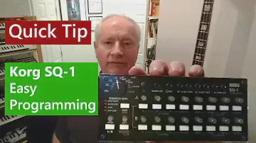 EASILY program the Korg SQ-1 analogue sequencer - hear each note as you tune it