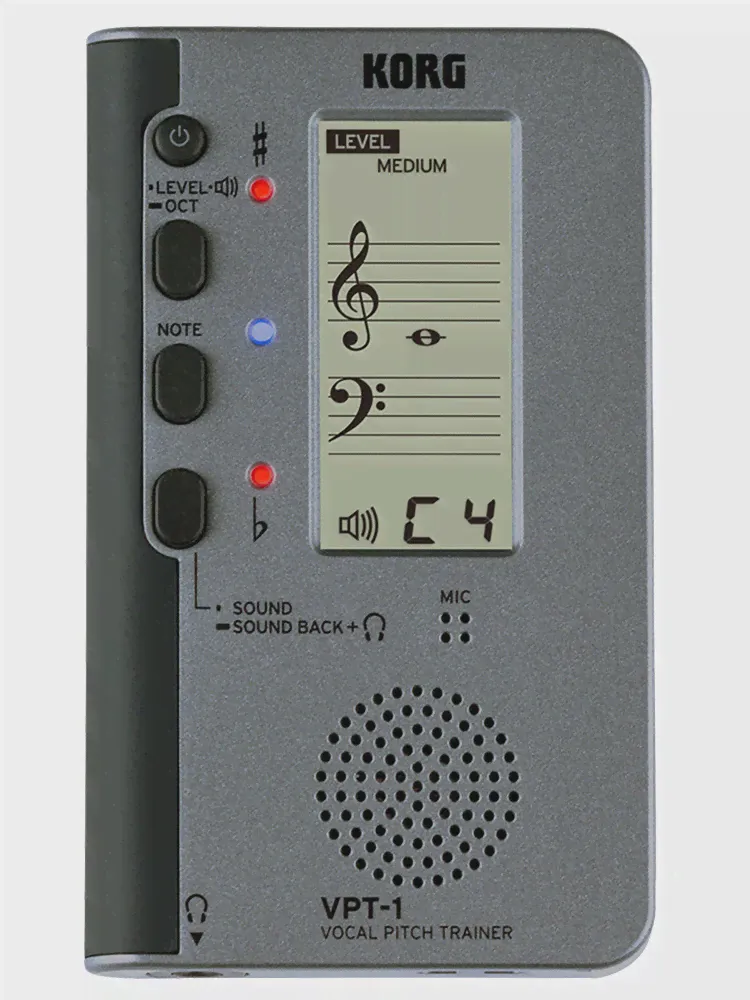 KORG VPT-1 человеческий голосовой тюнер, интонация, прицел, обучение вокалу, тренировка ушей, pentatonic, настройка тона, стол (art.: 3920ba69b877c)-4