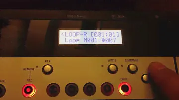 Korg MicroStation - Seq / Quantize / Rec. Setup