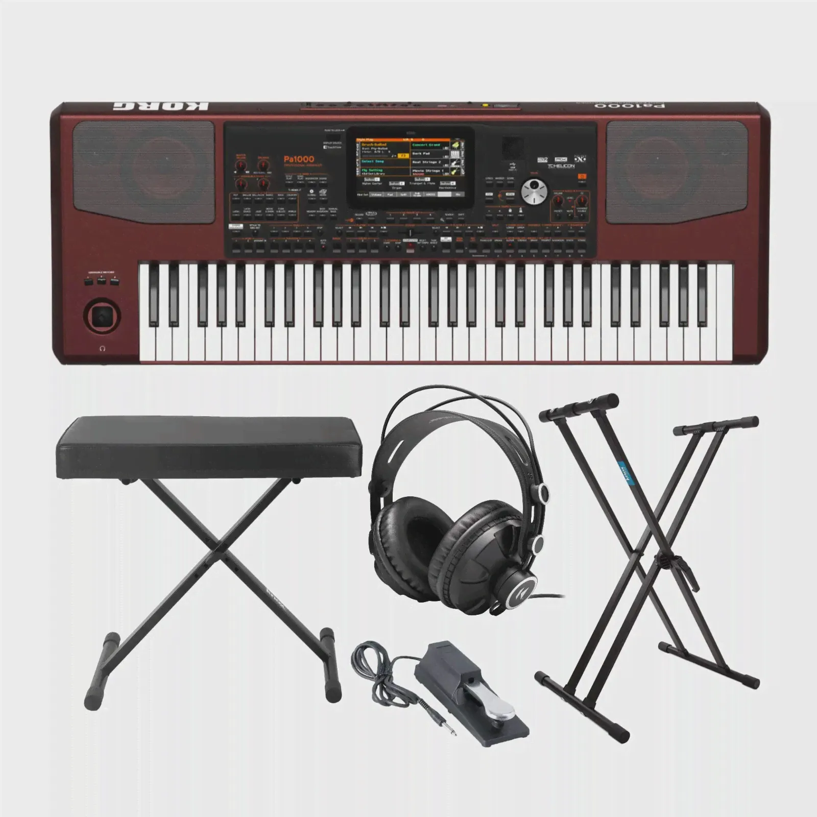 Продажа со скидкой для 2024 KORG PA1000 PA800 PA700 PA600 61 клавишный Профессиональный высокопроизводительный аранжировщик PA 1000 клавиатуры-0
