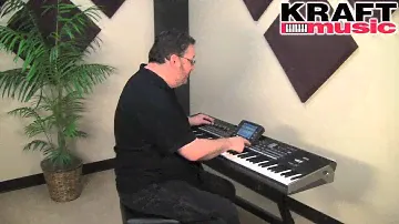 Kraft Music — Демонстрация клавиатуры Korg Pa3X Arranger Workstation со Стивом МакНелли