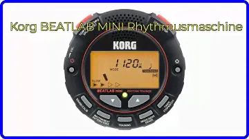BEWERTUNG (2024): Korg BEATLAB MINI Rhythmusmaschine. WESENTLICHE Einzelheiten
