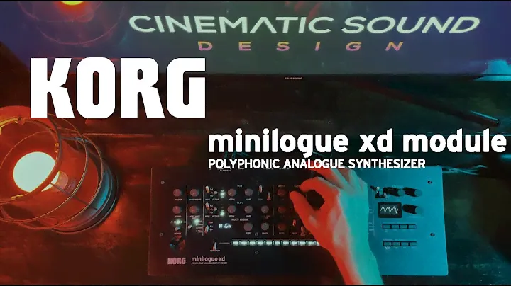 Korg Minilogue XD Module Demo (No Talking)