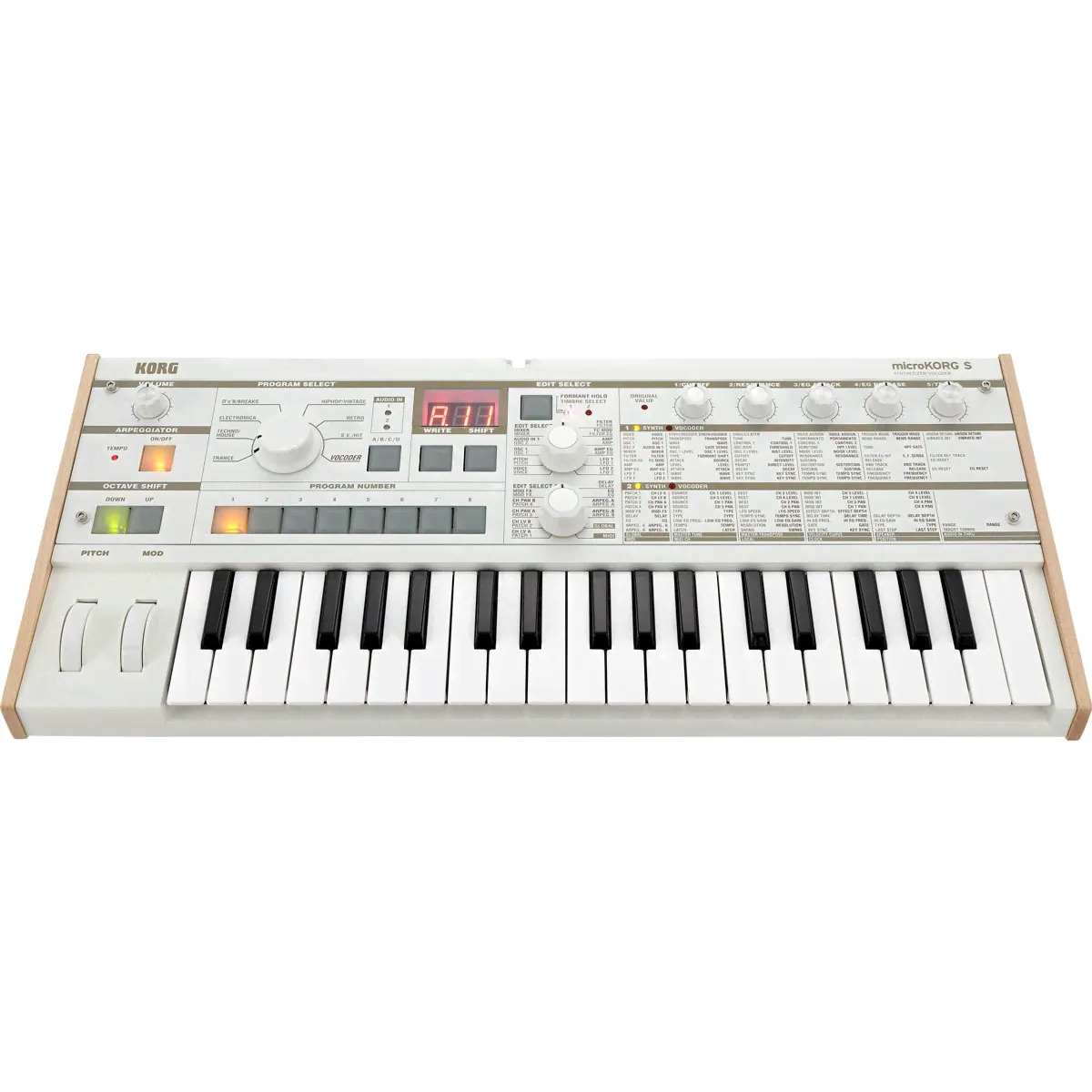 Korg microKORG S Аналого-моделирующий синтезатор-3