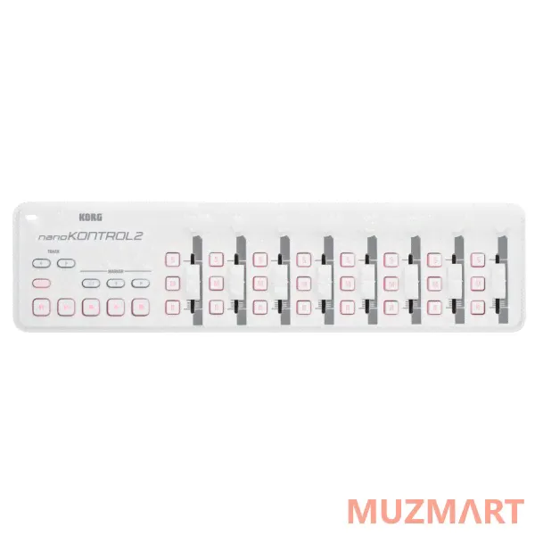 Korg Nanokontrol 2 WH Портативный USB-MIDI-контроллер