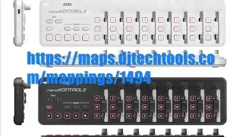 Korg NanoKontrol 2 Mapping for Traktor Pro 2.0.1