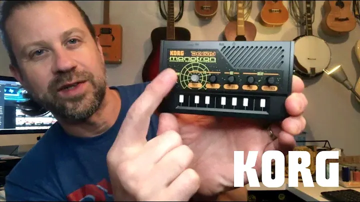 KORG Monotron Delay: распаковка и демо