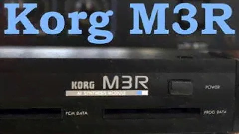 Korg M3R Sound Demo