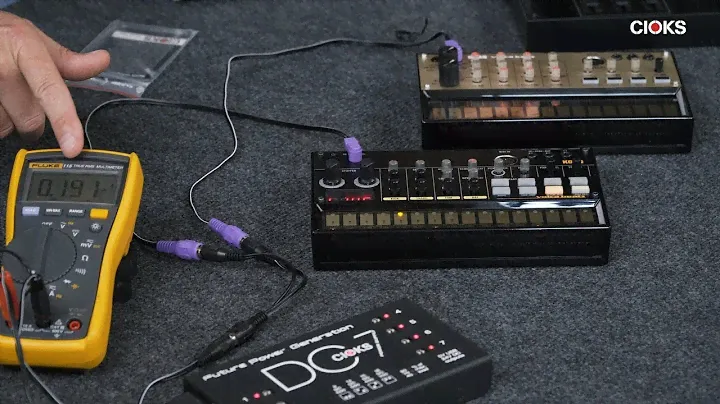 How to power KORG Volcas and Elektron products with CIOKS DC7