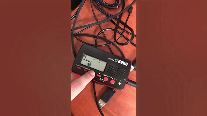 В любой непонятной ситуации - врубай метроном #bassist, #guitarist, #metronome, #korg, #bass #music
