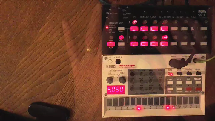 SQ-1 Volca Sample RK-002 Chromatic Sequencing