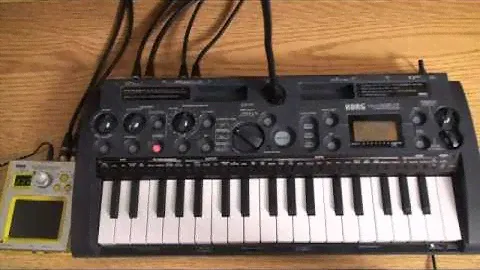 Korg microSAMPLER- Sampling a Drum Kit- In The Studio with Korg