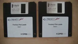 Korg Trinity, Trinity Plus Pro Factory Pre-Load Disks