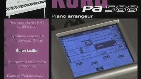 Clavier arrangeur Korg PA588 (La Boite Noire