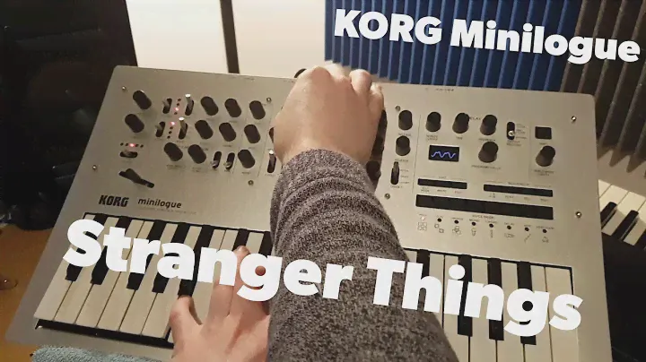 Stranger Things Synth Cover on the Korg Minilogue