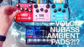 Using a Korg Volca Nubass to make ambient pads and melodies