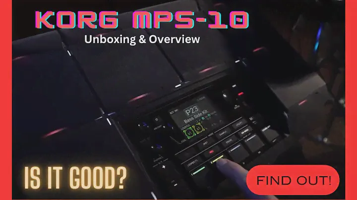 Korg MPS-10 Sampler Looper Unboxing and Overview