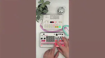 ⚡ Electro jam sesh⚡ with the KORG KR-11 Compact Rhythm Box