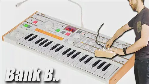 The NEW microKORG S - ALL 64 sounds previewed of Bank B