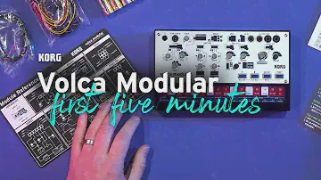 Dive into the Volca Modular - your first five minutes