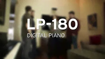 KORG LP-180 is a standard slim digital piano with a rich and authentic grand piano sound