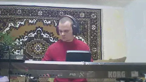 Лезгинка от самоучки, на KORG PA3x