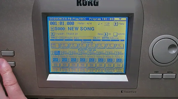 Korg TRITON EXB-PCM05 Vintage Archives Expansion Card  Demo (all patches)