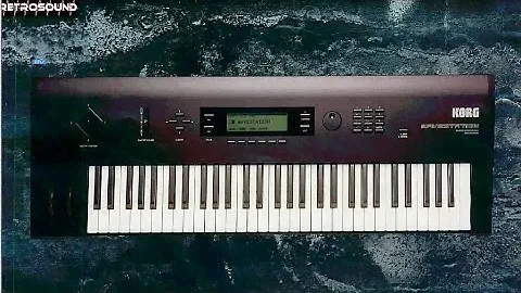 KORG Wavestation Vector Synthesizer (1990) dark soundtrack style