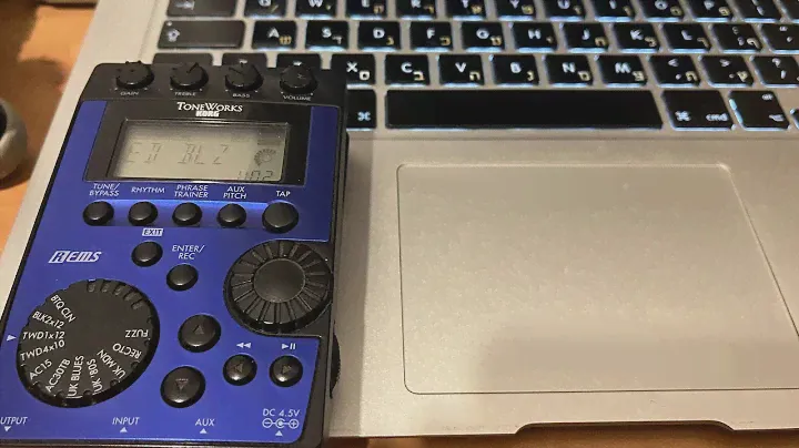 beat with Korg px4 and my old squier guitar