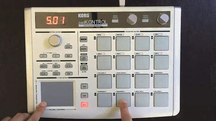 Korg PadKontrol Sale Demo