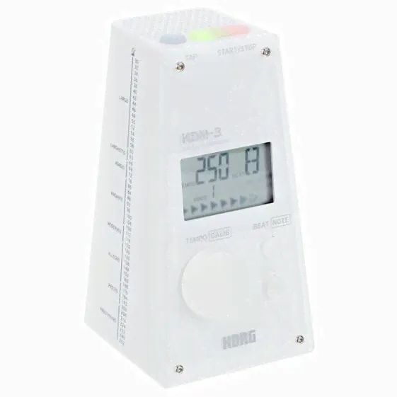 Korg KDM-3 Digital Metronome White-1
