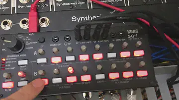 Недокументированные функции Korg SQ-1