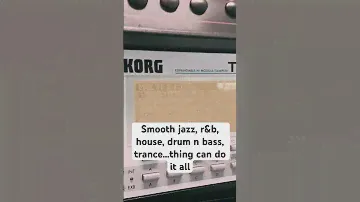 This 90s rack unit is a downtempo machine #korgtriton