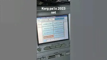korg pa1x set