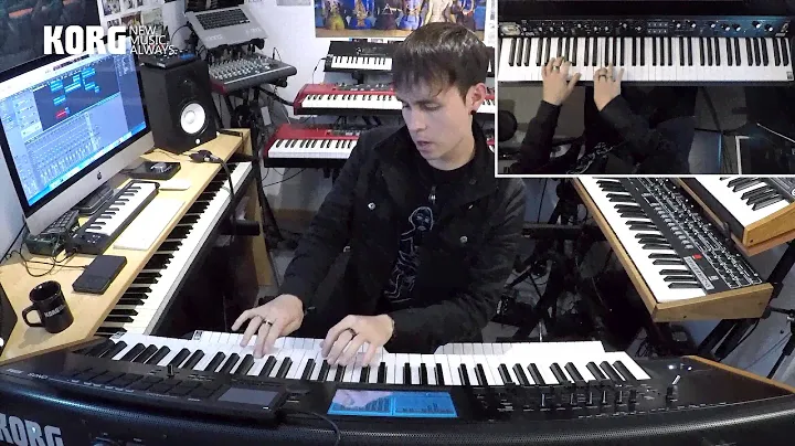 KORG - demo by Kokiman Romero playing the KORG SV-1 and the KORG KRONOS 2