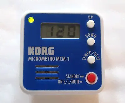 Метроном KORG MCM-1 MICROMETRO DIGITAL COMPACT CLIP-ON METRONOME FOR PERFECT RHYTHM-NEW!
