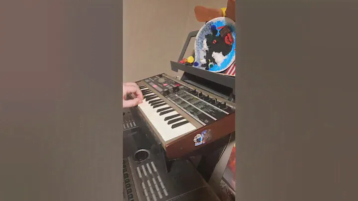 "Delayed bells" on the Korg MicroKorg synthesizer
